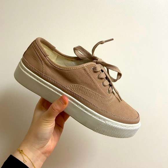 All Saints Bella Suede Low Top Sneaker - Picture 4 of 8